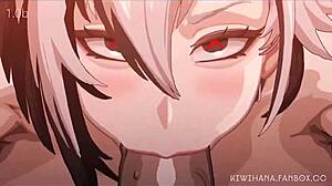oh arlecchino deep creampie hits so good uhh