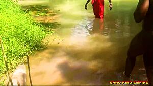 Fucking wet african whore streams monster cock creampie bang