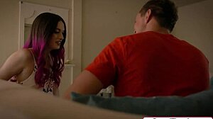 Stepbrother barebacks trans Natalie Stone bare and raw