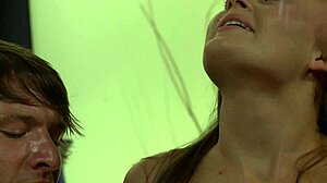 Ember James Fingers Ass And Rides Monster Cock Anxiously