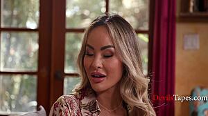 STEPMOM TEMPTS STEP-SON!! Forget Cheating Hubby In Taboo Seduction Play