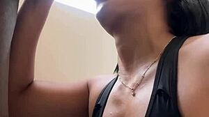 i savor bbc deepthroat in my mouth from exotic brazilian amateur couple nysdel outdoors