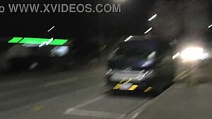 kiwi trashy milf gets PISED ON in busy street public disgrace!