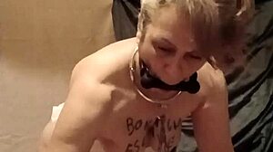 2025 Slave Maid Flaunts in Tiny Apron Humiliation