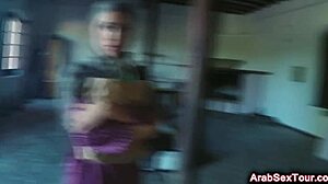 Petite Arab Babe Bent Over Doggystyle Pounded Hard POV