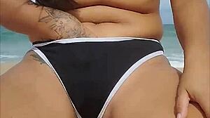 i teased them on beach now they bang my ass rough