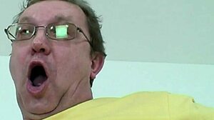 Perverted Old Man Ravages Step Daughter's Pussy and Blasts Facial Cumshot