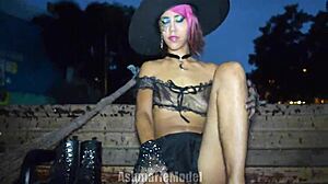 Check out this hairy pussy upskirt flash public outdoors