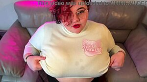 Big Ass BBW Milf Cheats with 15 Inch Anal Dildo!