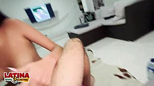 stretch my tight pussy monster cock then creampie me