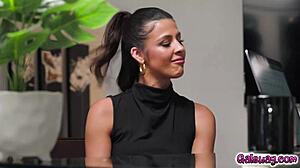 Hime Marie Interviews Kylie Rocket Turning Steamy Lesbian Tribbing