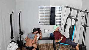 hey cuck, watch your wife cheat at the gym behind your back?