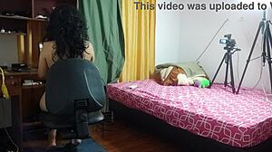 Boss rams secretary's shaved ass in office