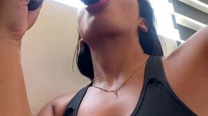 i savor bbc deepthroat in my mouth from exotic brazilian amateur couple nysdel outdoors