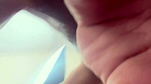 tattooed skinny latina teen double penetrated at pool shower