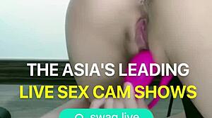Taiwanese Livestreamer U Liyunbabe Moans Ecstatically Toy Masturbation