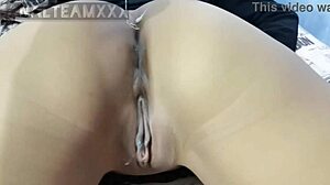 Invited neighbor for breakfast but he filled my vagina and anus with whipped cream part 1