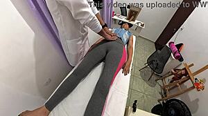 Orthopedic Doctor Strips Patient And Finishes On Her Face