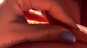 Young Brazilian Shoves Four Fingers Deep in Tight Pussy Till Gushing Orgasm