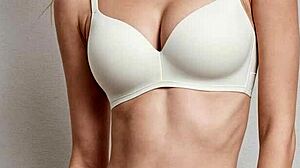 Cute Lingerie Models Tease Panties and Bare Feet