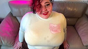 Big Ass BBW Milf Cheats with 15 Inch Anal Dildo!