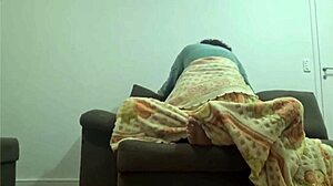 real stepmom rides stepson's fat monster cock bouncing her huge natural tits cowgirl