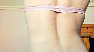 watch this hairy trans ass bent over doggystyle shaking big balls