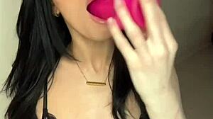 wanna see this playful brunette ride her dildo???