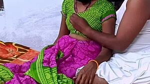 DesiHotCouple's Indian Wife Pressed Boobs in Doggy Creampie Bedroom Fuck!