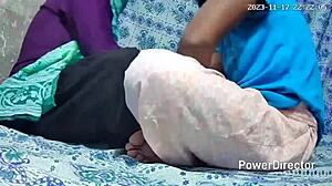 Indian Girl's Saggy Big Boobs Bounced in Homemade Anal Toy Play