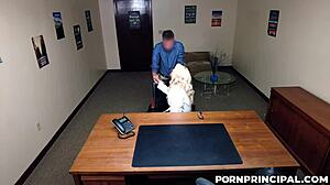 Principal nicky strikes filthy office deal eyeing talyo vixxens huge tits big ass lingerie slut