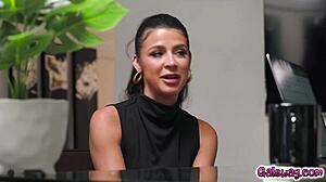 Hime Marie Interviews Kylie Rocket Turning Steamy Lesbian Tribbing