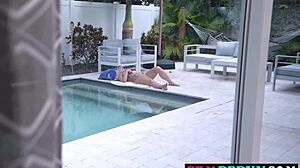 Big Boobed Blonde Milf Stepaunt Katalina Kyle Fucks Huge Cock