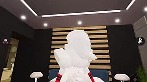 oh man that fox girl rides my cock bent over doggystyle till cumshot