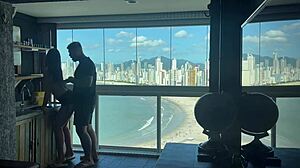 millionaire took me to his duplex... fucked that hunk good