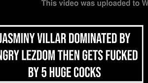 jasminy villar angry ebony lezdom gangbang 5 huge cocks dap anal gapes