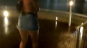 Leyne Rodriguez Sucks Best Friend Under Rain