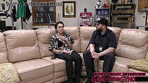 my neighbor mara luv spreads for first gyno exam backstage