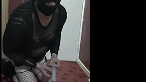 mark wright craves ass piss and cum tasting as bisexual crossdresser