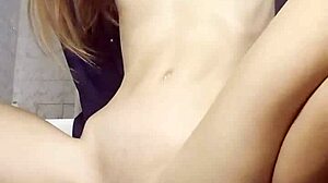 skinny slut double dildo ass stuffing fantasy