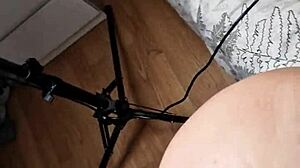 i catch my brother's cheating girlfriend in closet, she mistakes me for her man and we fuck hard doggystyle creampie pov