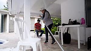 my boss pulls me from pool and fucks my big tits latina ass hard laluceroficial