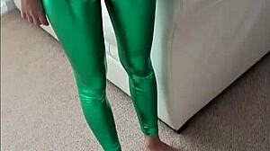 i slip into my new pvc panties just for you