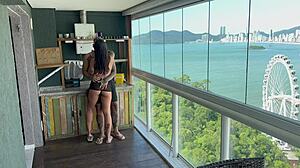 millionaire took me to his duplex... fucked that hunk good