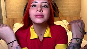 OXXO Cashier Masturbates Huge Tits Big Ass Pussy Leaked