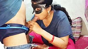 village indian housewife chubby bhabhi slurps big black cock for sloppy cumshot swallow compilation
