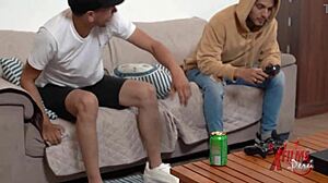 friends bet on stealing each others girlfriends ends in wild swinger swap