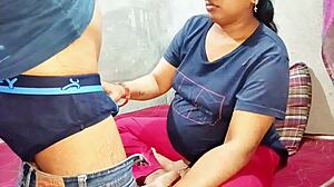 village indian housewife chubby bhabhi slurps big black cock for sloppy cumshot swallow compilation