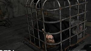 playgirl's tight pussy punished hard before facial blast