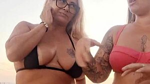 Naughty Friend Dirty Talk Beach Deflowers Young Virgin Guy